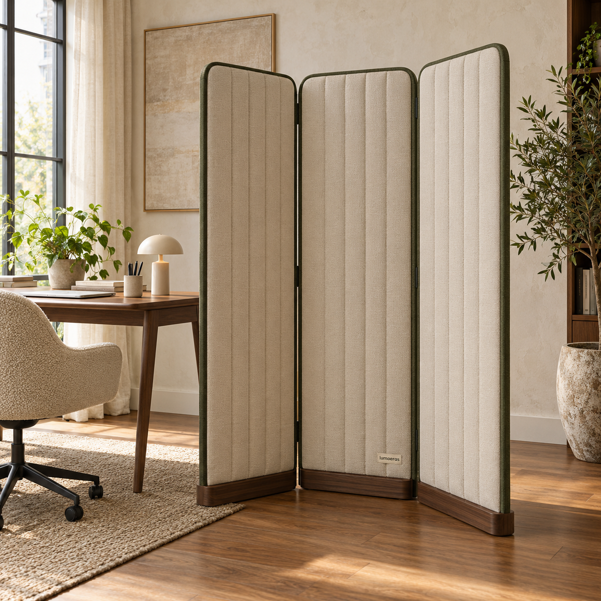 Vontaric™ EchoFold Portable Acoustic Panel - Usage Image