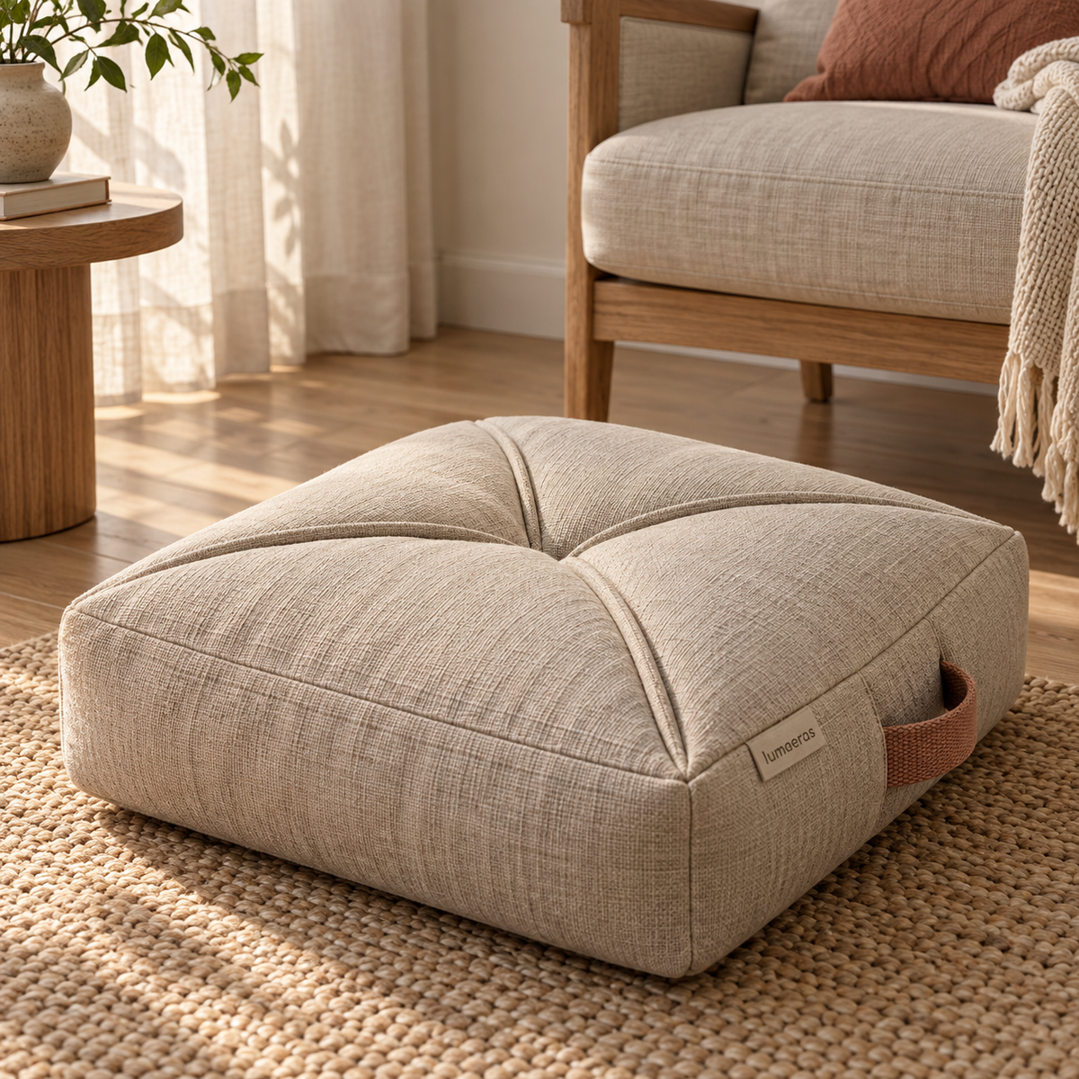 Vontaric™ LoomArc Quilted Desk Mat - Usage Image