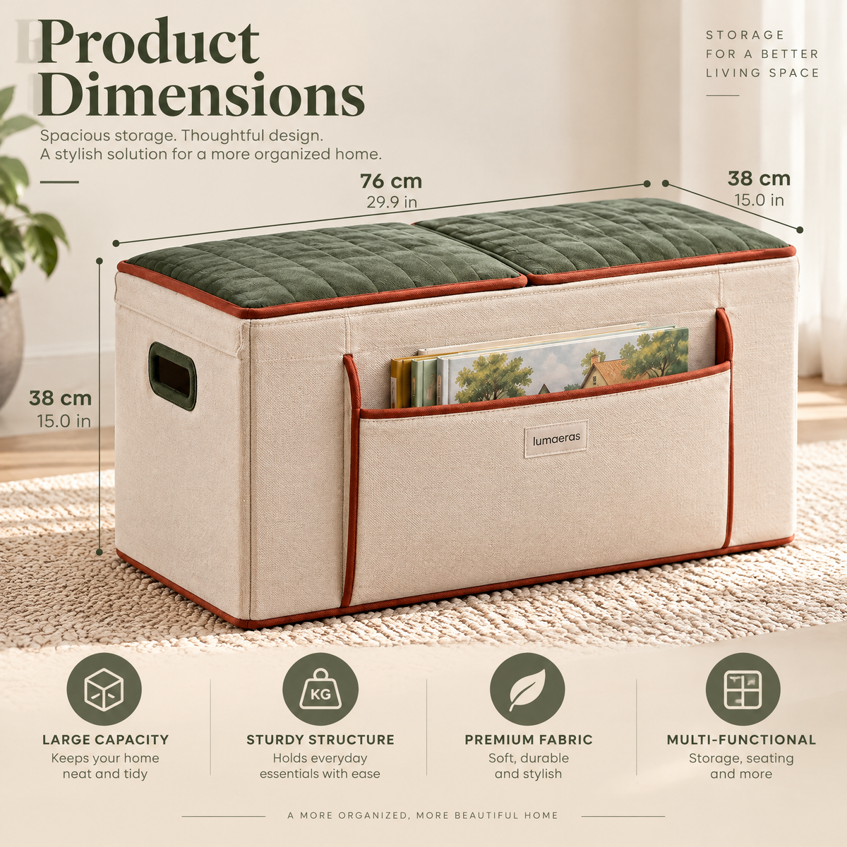 Vontaric™ PivotRoll Under-Desk Storage Bag