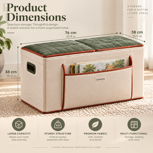 Vontaric™ PivotRoll Under-Desk Storage Bag - Size